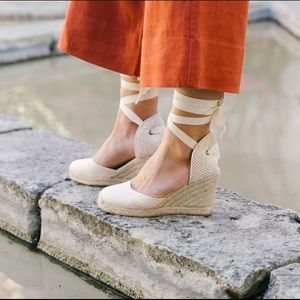 Soludos Wedge Lace-Up Espadrille
